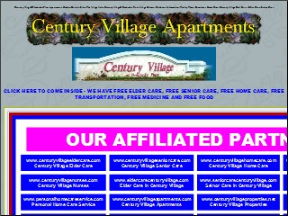 Web site www.centuryvillageapartments.com, Century Village