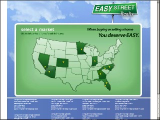 Web site www.easystreetrealty.com, Easy Street Realty