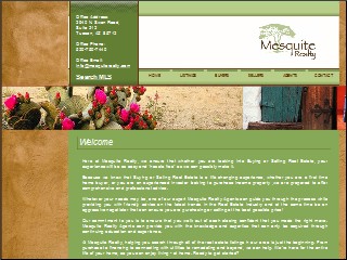 Web site www.mesquiterealty.com, Prudential Mesquite Realty