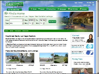 Web site www.vegasvalleyhouses.com, Vegas Valley Properties LLC